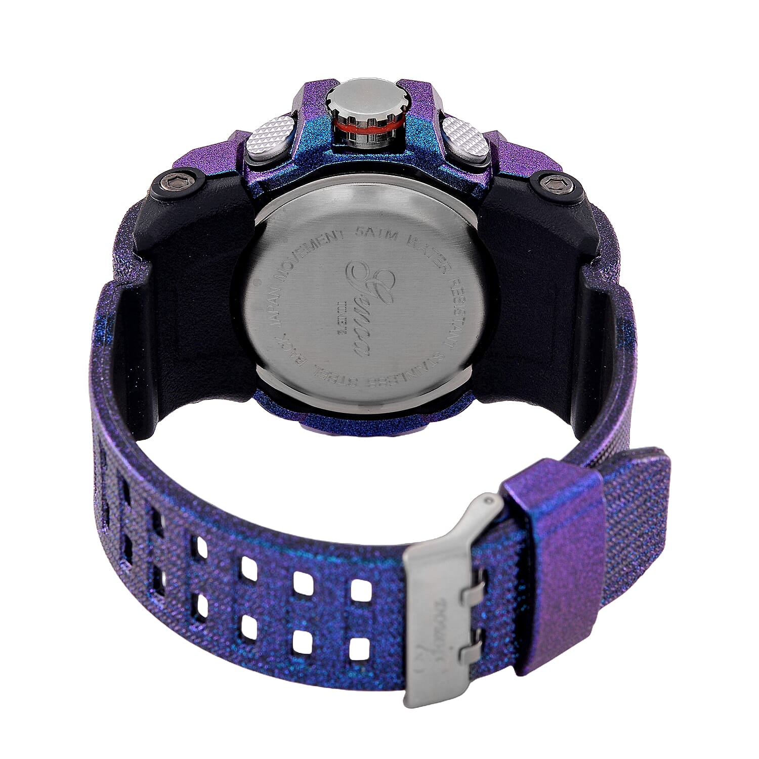 GENOA TIME V2 Japanese Menâ€™s Watch with Camouflage Strap 7809607 7