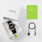 Harry Lime Smart Watch With Wireless Bluetooth Earbuds in Charging Case