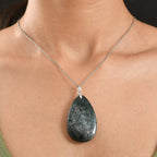 Tucson Preview- Ocean Jasper Pendant with Chain (Size 20) 119.18 Ct.