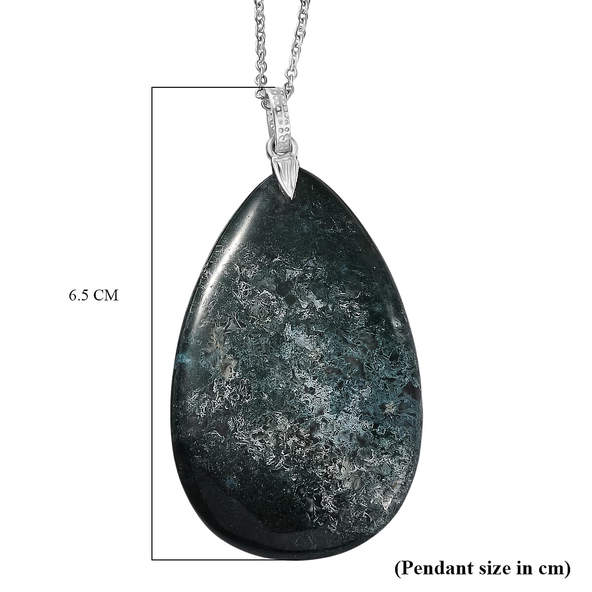 Tucson Preview- Ocean Jasper Pendant with Chain (Size 20) 119.18 Ct. 4433189 7