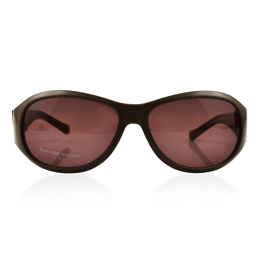 Jean Louis Designer Womens Oversize Sunglasses - Brown