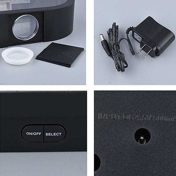 Jelly Fish Lamp with LED Light - Black 6090014 5