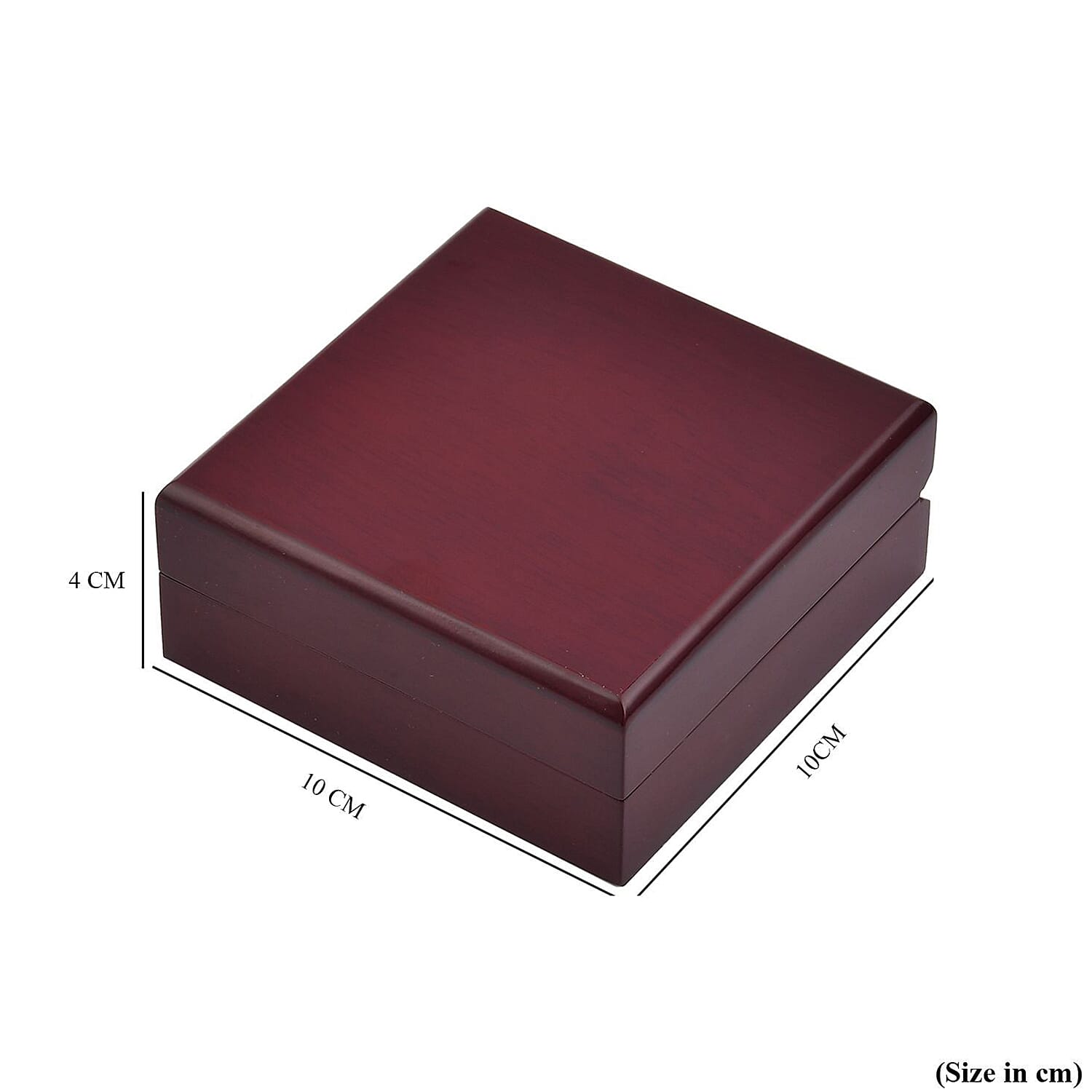 Jewellery Gifting - Velvet Lining Wooden Necklace and Pendant Box (Size 10x10x4 cm). 3399337 6