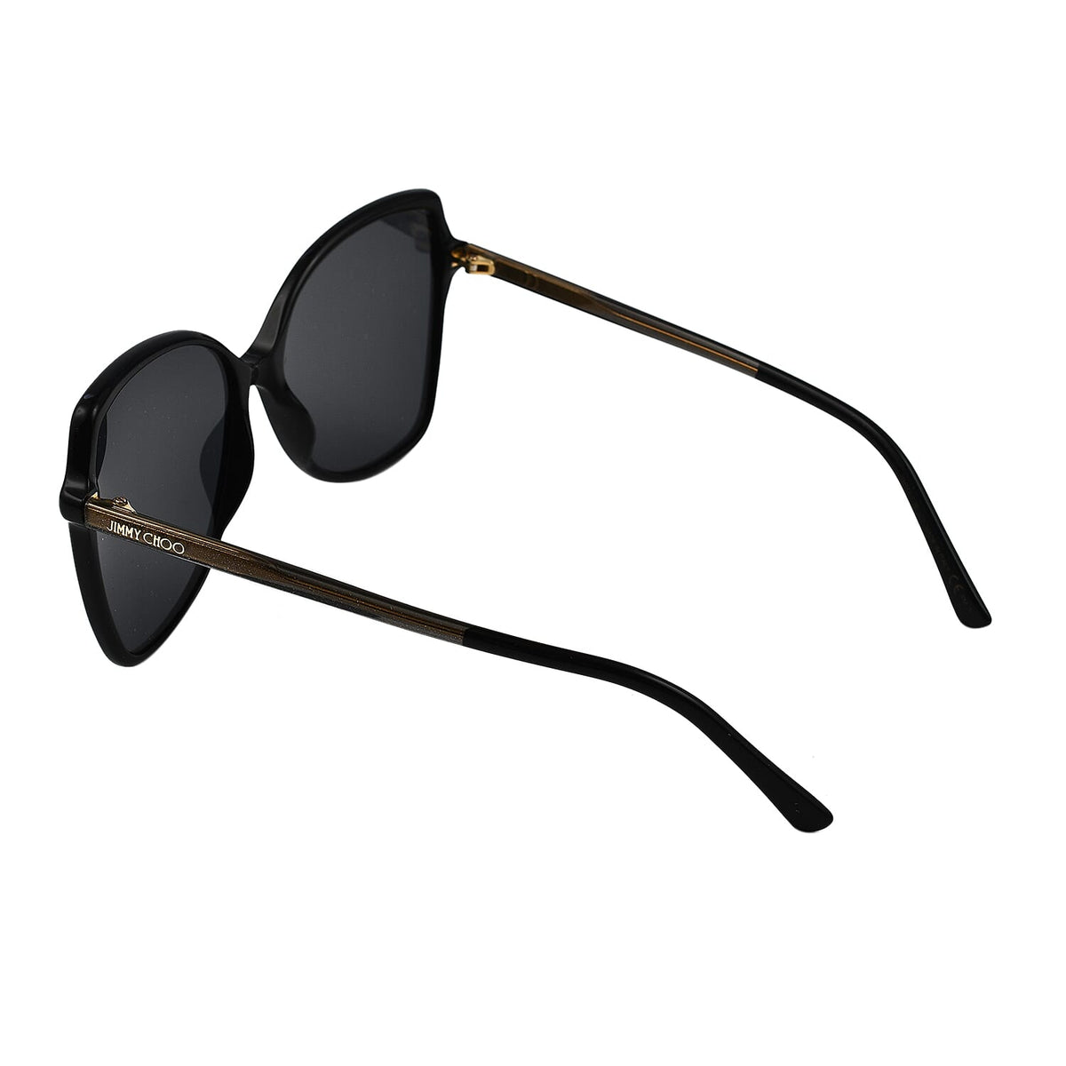 Limited Quantity Closeout Deal - Jimmy Choo Designer Sunglasses - Black and Gold 7537964 2