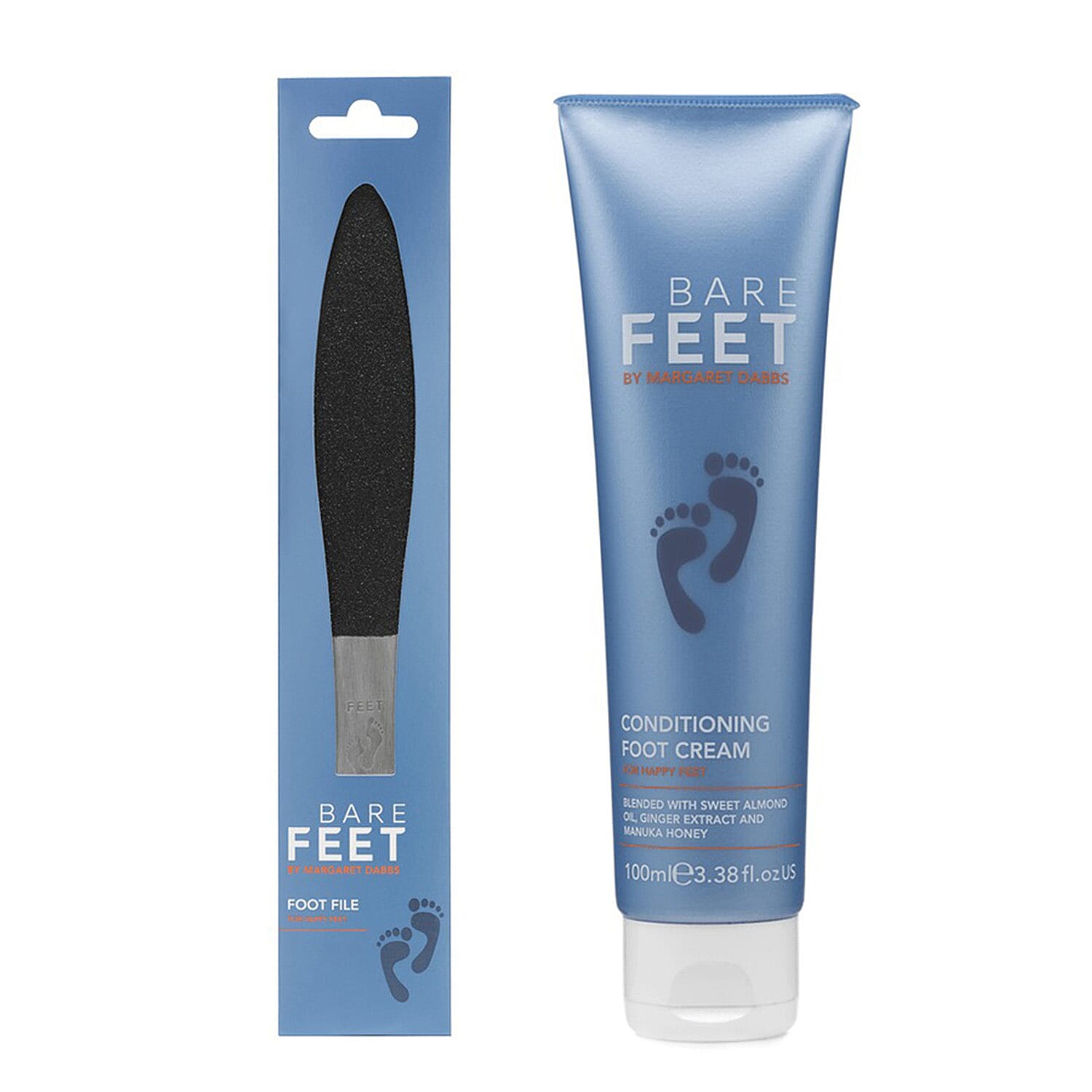Bare Feet By Margaret Dabbs- Foot File - Foot Cream - 100ml 7691992 0