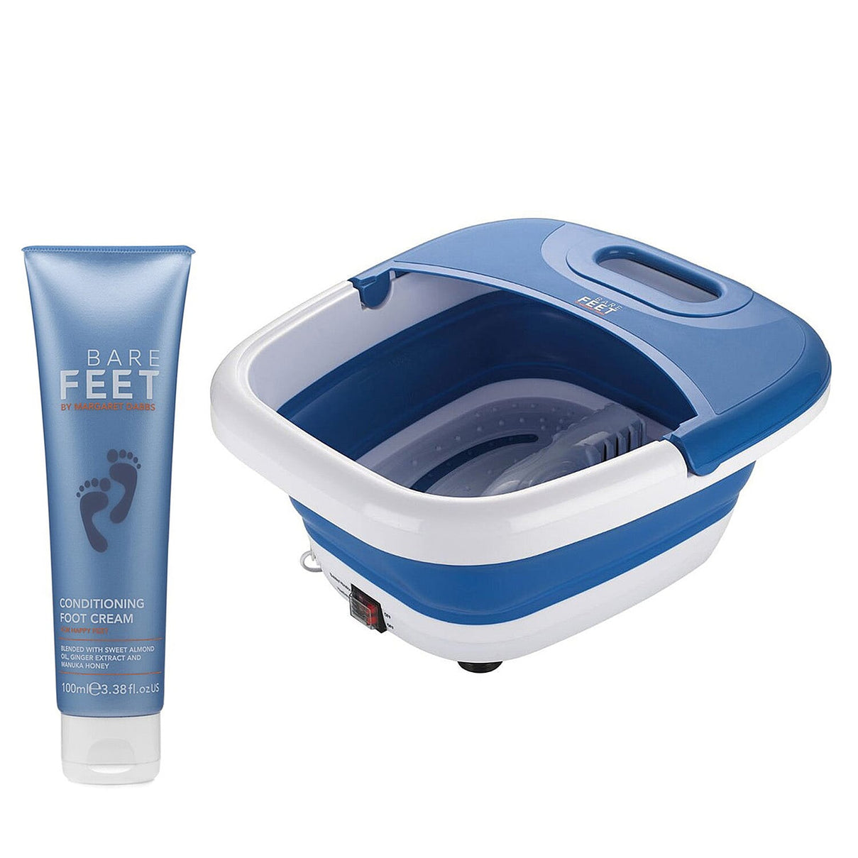 Bare Feet: Foldable Foot Spa &amp; Foot Cream 7691987 0
