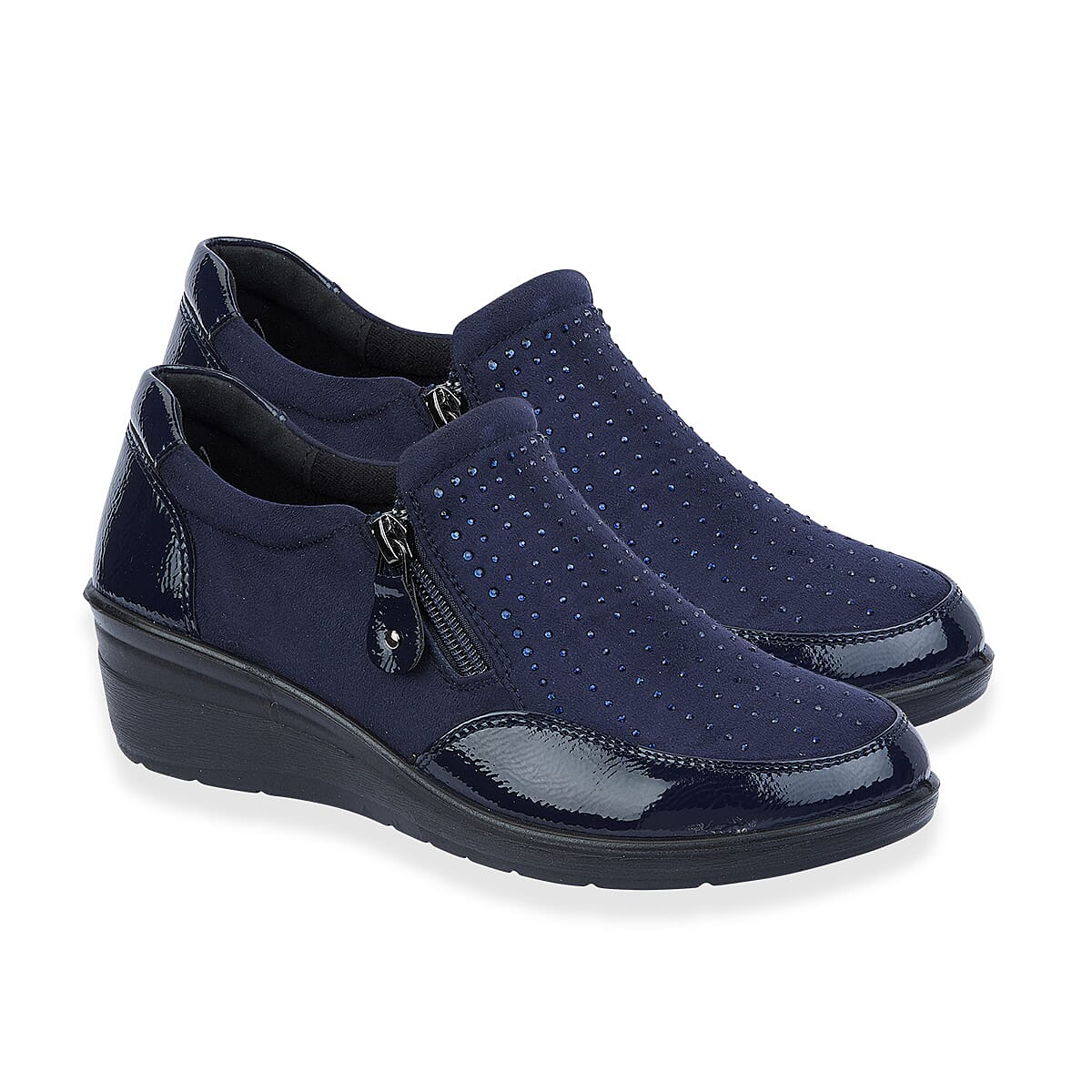 Jo &amp; Joe Ladies Shoe (Size - 6) - Navy V32586302 0