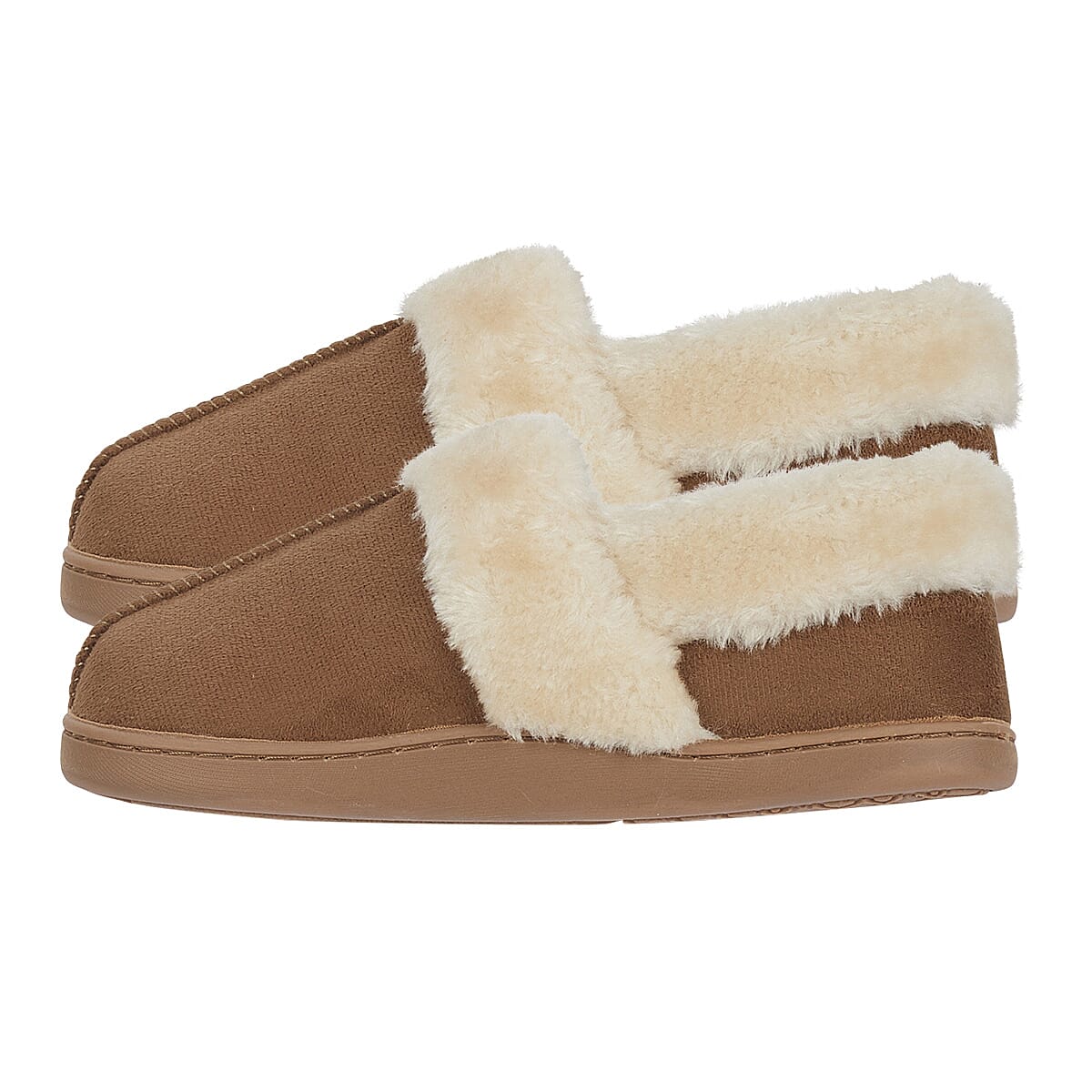 Jo &amp; Joe Ladies Slipper (Size - 4) - Cognac V32637595 3