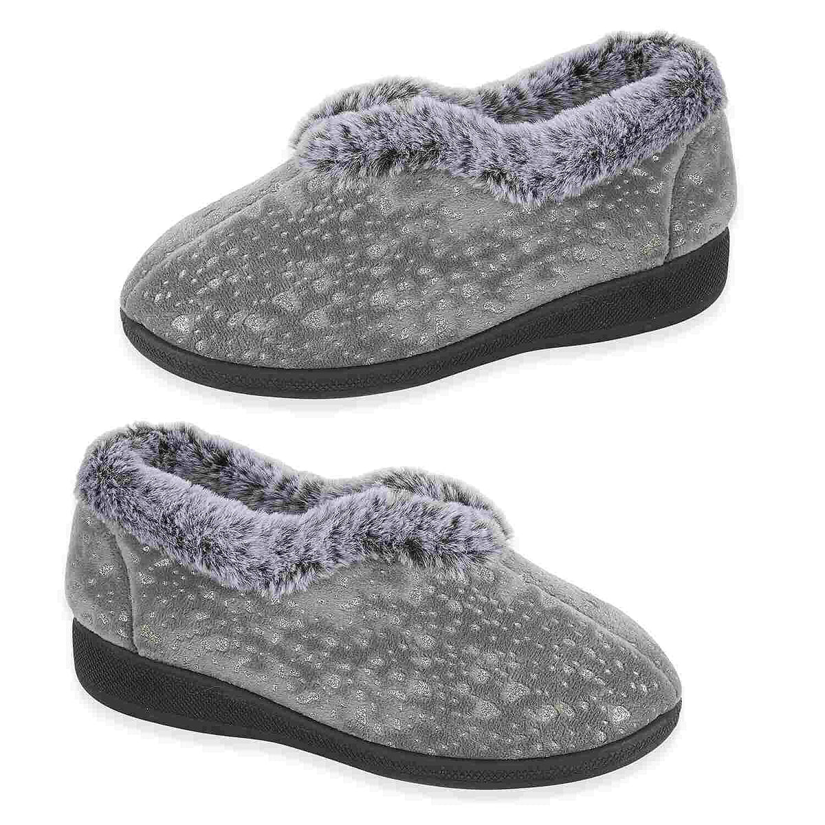 Jo &amp; Joe Ladies Slipper (Size 6) - Grey V32606656 0