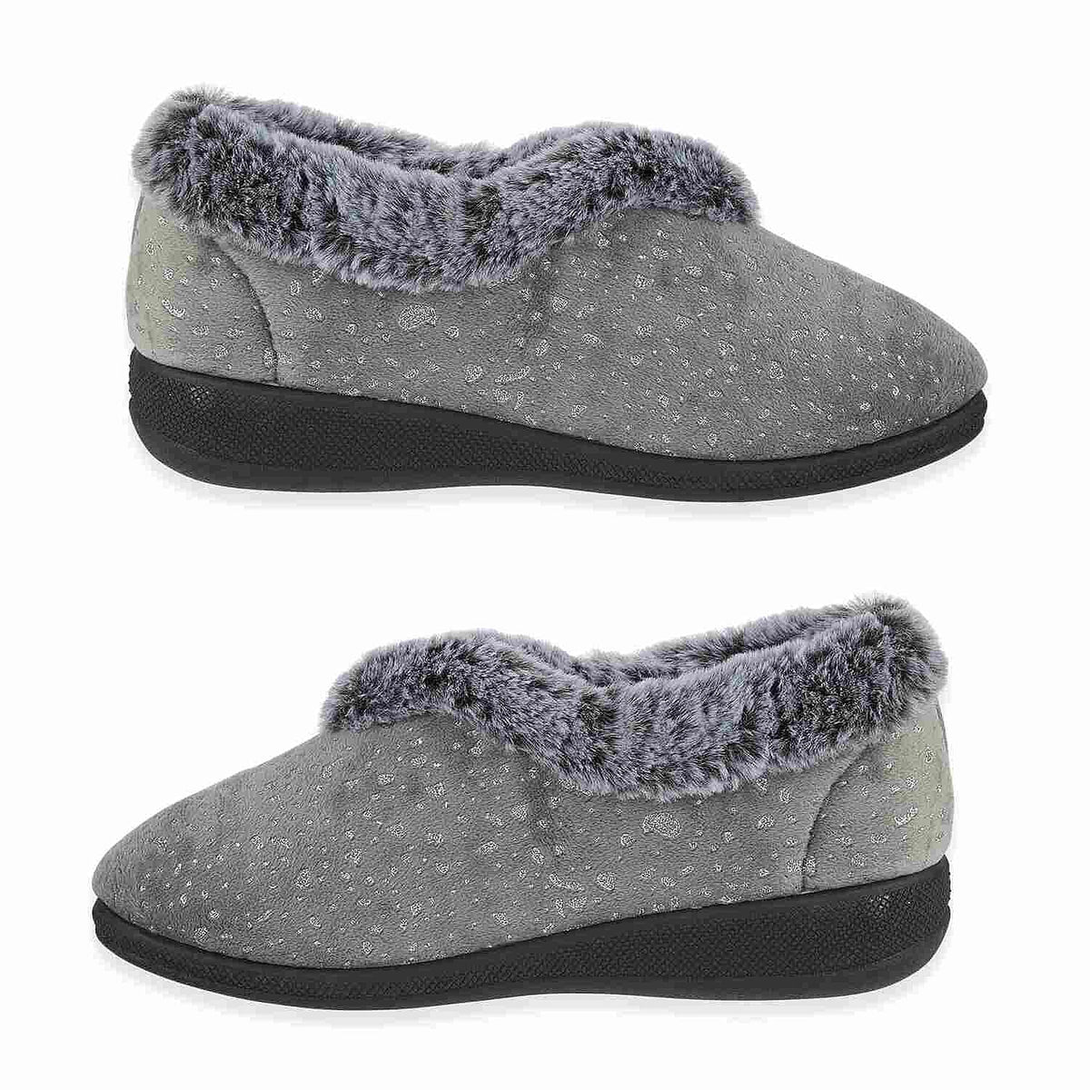 Jo &amp; Joe Ladies Slipper (Size 6) - Grey V32606656 1