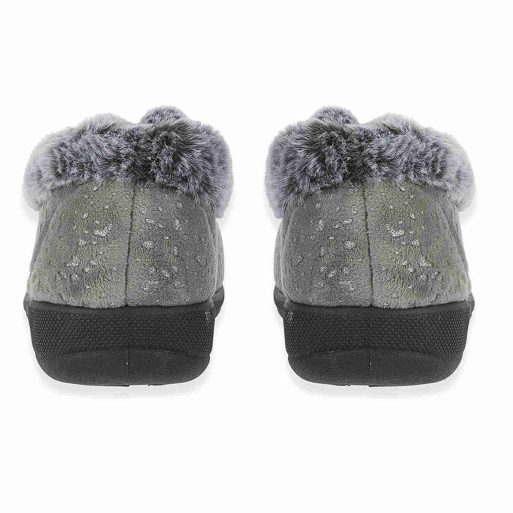 Jo & Joe Ladies Slipper (Size 6) - Grey