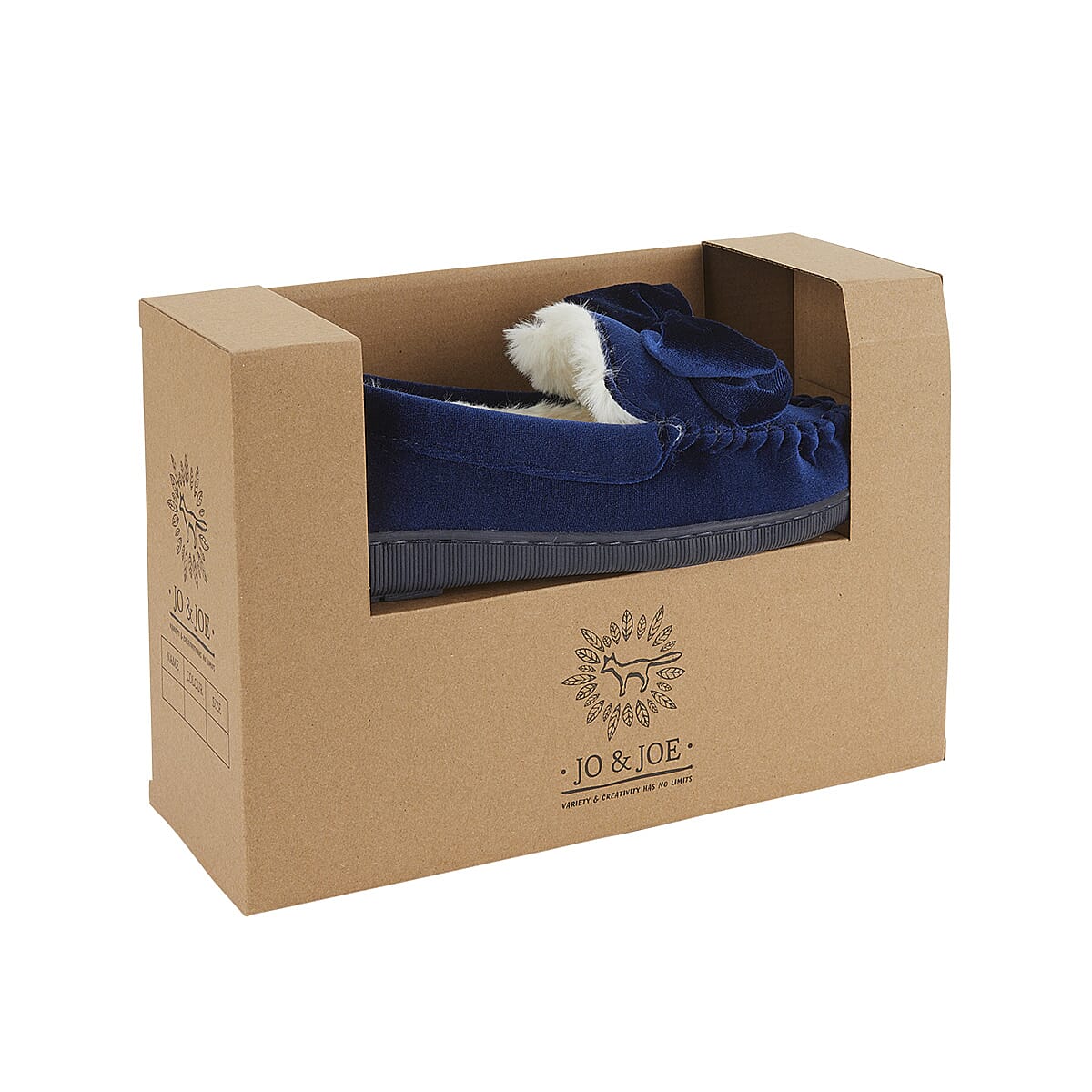 Jo &amp; Joe Ladies Slipper (Size - 7) - Navy V32646297 6