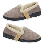 Jo & Joe Ladies Slipper (Size 8) - Grey & Brown