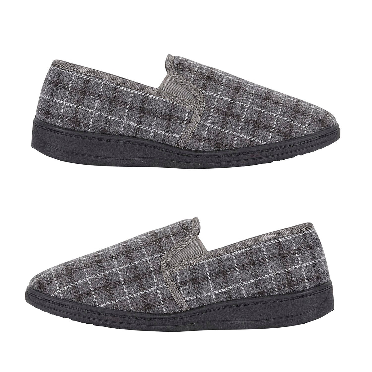 Jo &amp; Joe Mens Slipper (Size - 10) - Grey V32585380 1