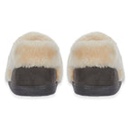 Jo - Joe Ultra Soft Edale Faux Suede BRAEMAR With Sherpa Fur Lining (Size 3) - Grey