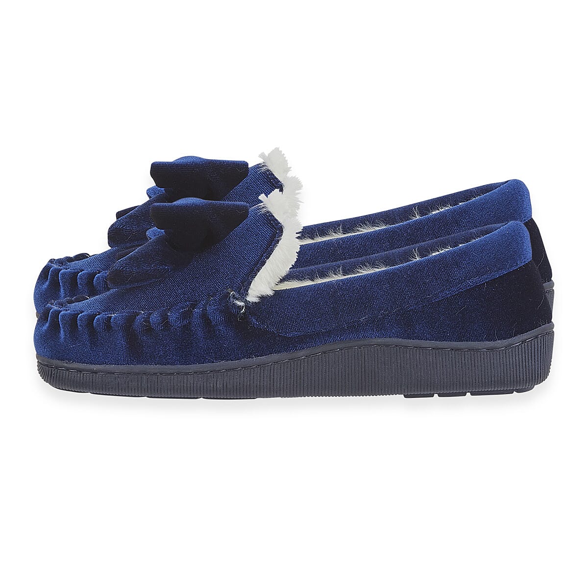 Jo &amp; Joe Ladies Slipper (Size - 7) - Navy V32646297 3