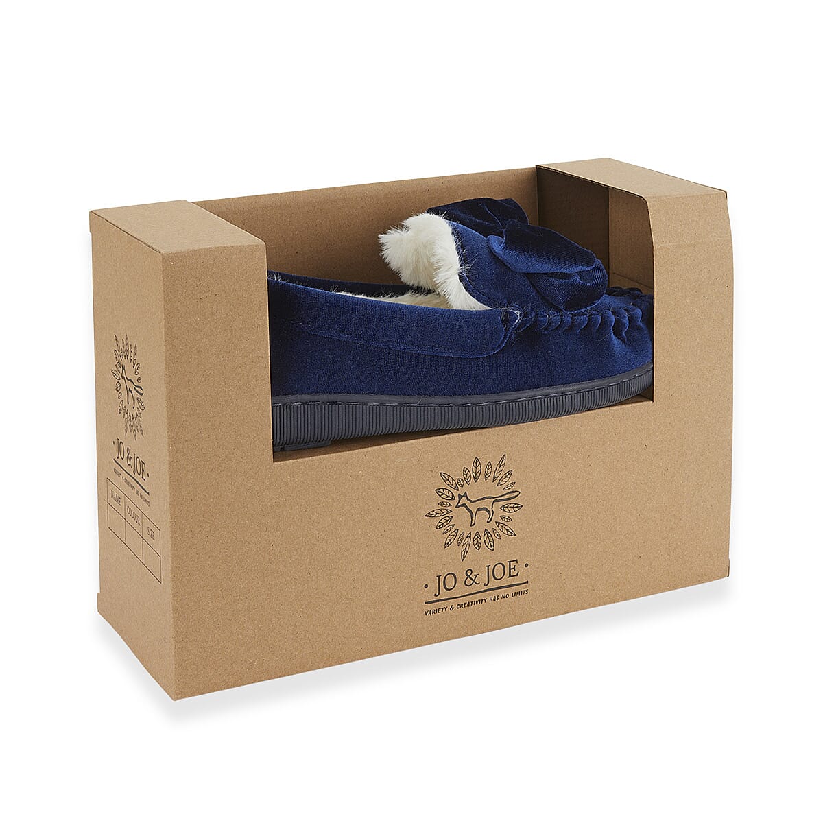 Jo &amp; Joe Ladies Slipper (Size - 7) - Navy V32646297 7