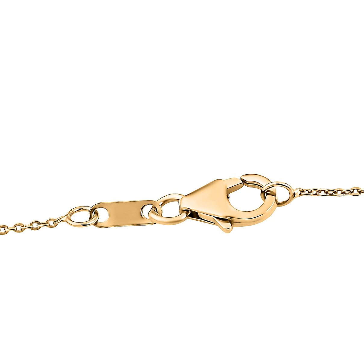 John Saul Ruby and Natural Zircon Pendant with Chain (Size 20) in 18K Vermeil Yellow Gold Plated Sterling Silver 1.23 Ct 4267330 5