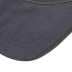 Jovie Cotton Rhinestone Bling Front Hat with Adjustable Strap (Size 58x16 Cm) - Black
