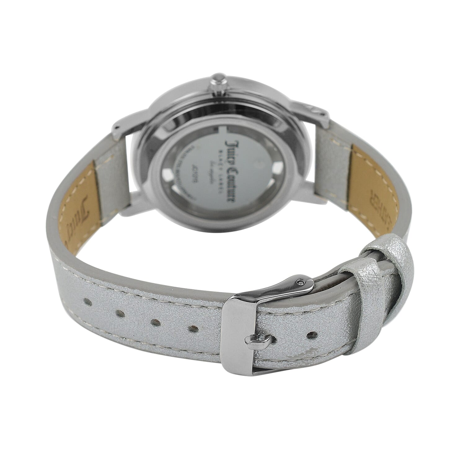 Juicy Couture Analog Ladies Watch in Mineral Glass with Leather Strap - Silver 7571435 4