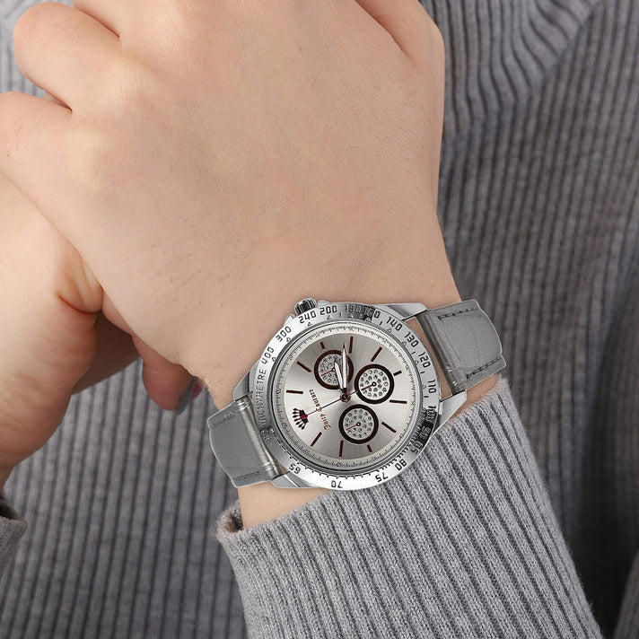 Juicy Couture Ladies Watch in Mineral Glass with Vegan Leather Strap - Silver 7571440 2