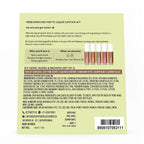 Just Herbs- Set of 5 - Ayurvedic Liquid Matte Finish Lipstick Kit  - Nudes & Brown