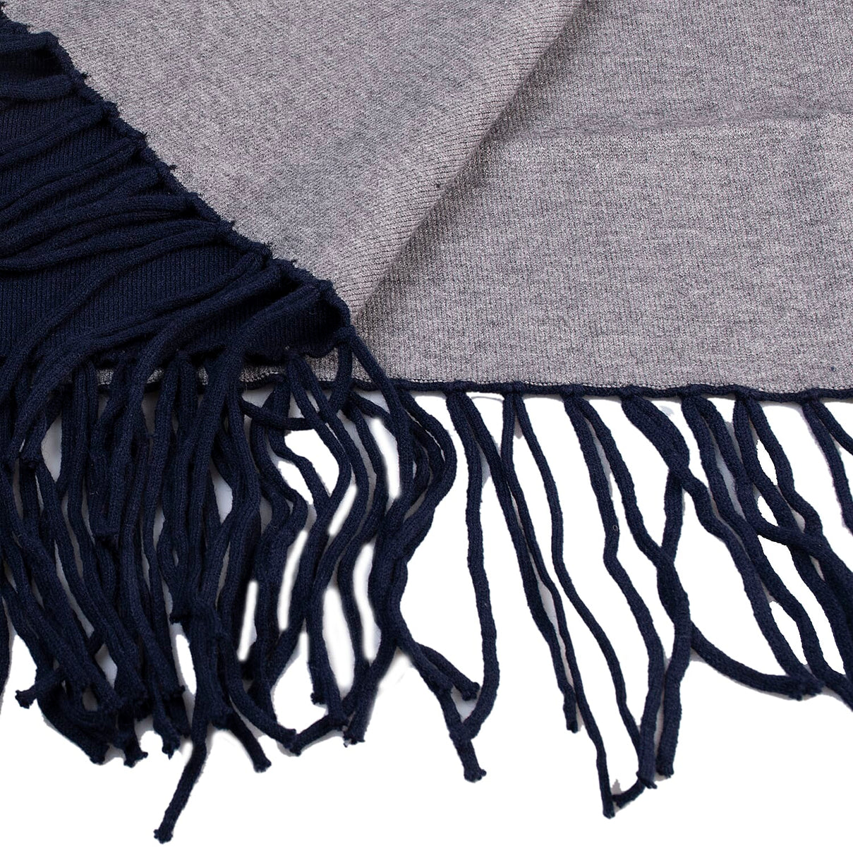 KRIS ANA Coloured Border Wrap - Navy 6067549 2