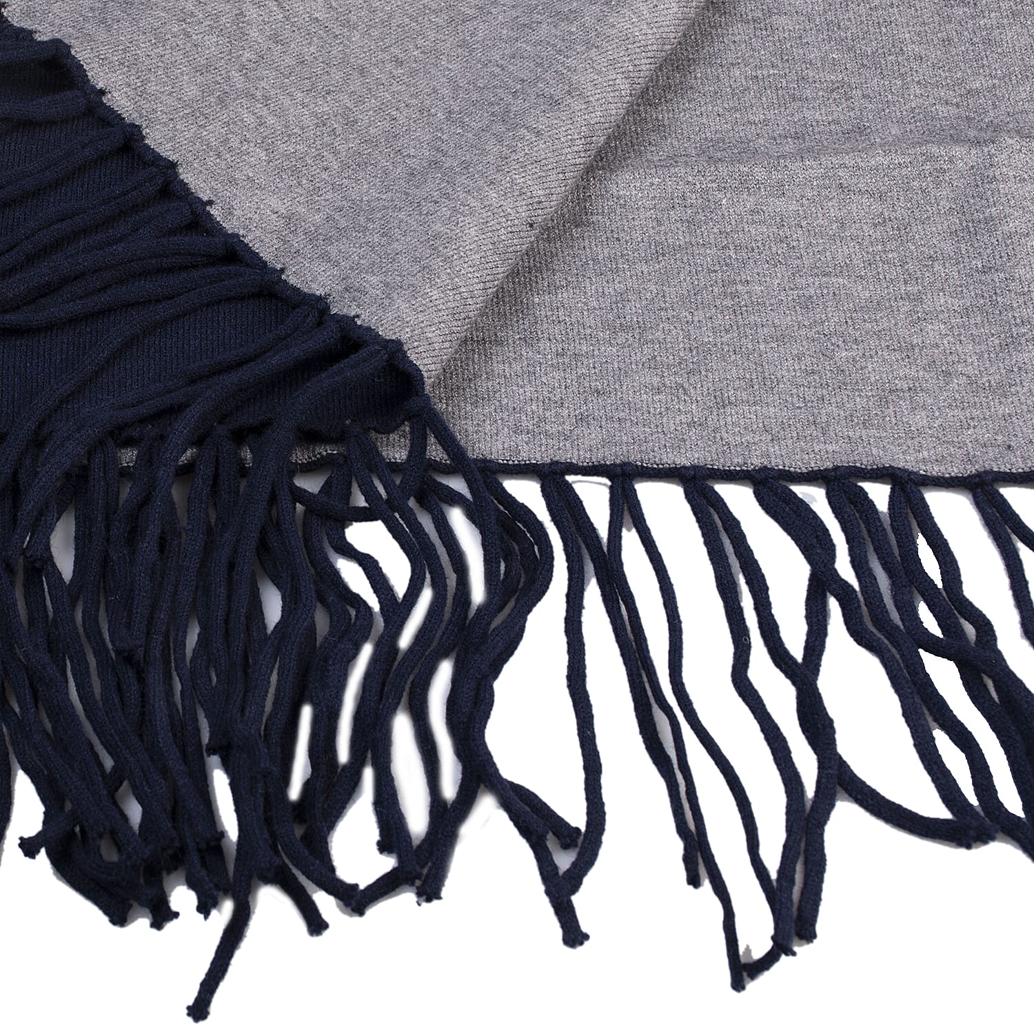 KRIS ANA Coloured Border Wrap - Navy 6067549 2