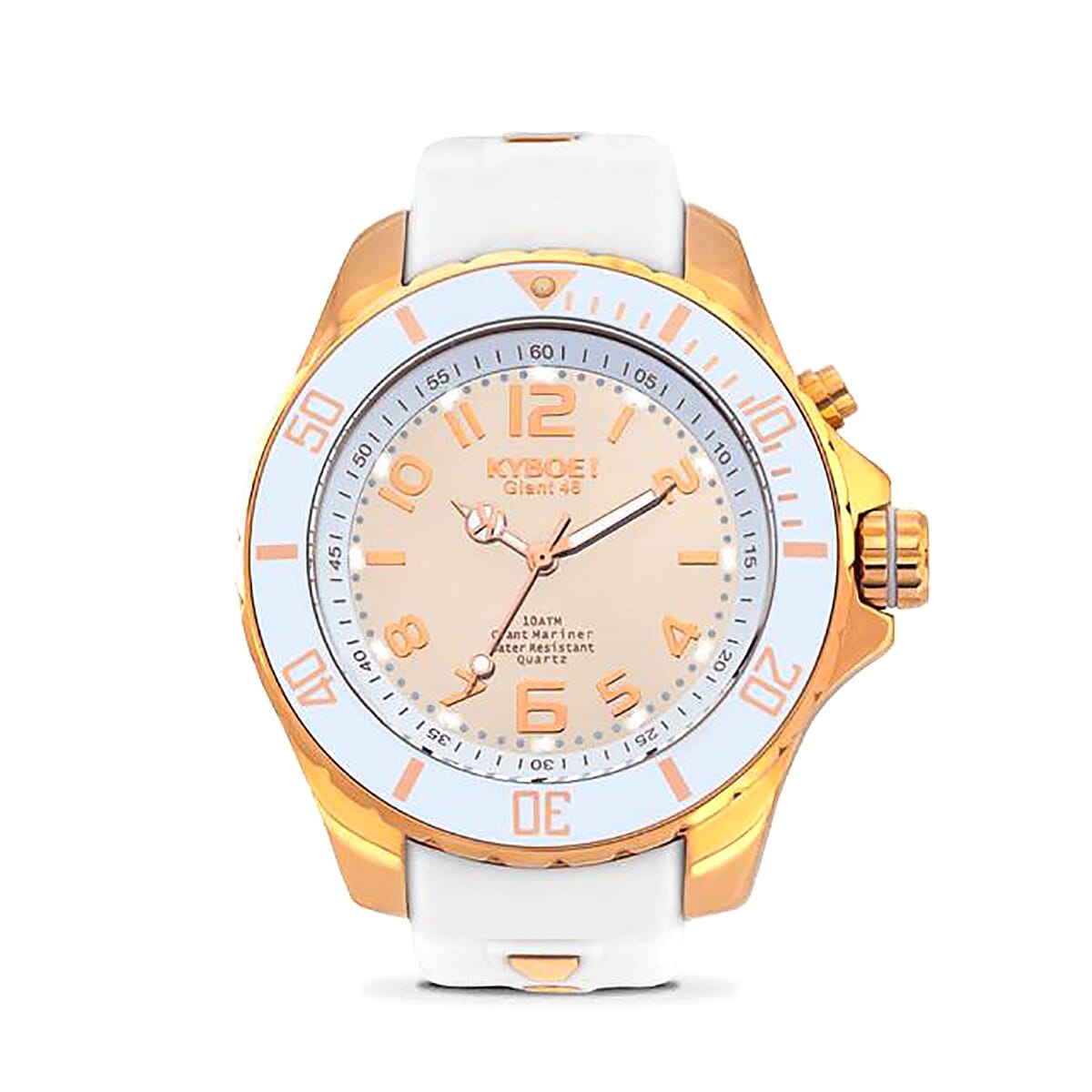 KYBOE Reflector Collection Rose Gold LED Watch - 100M Water Resistance 3427997 1