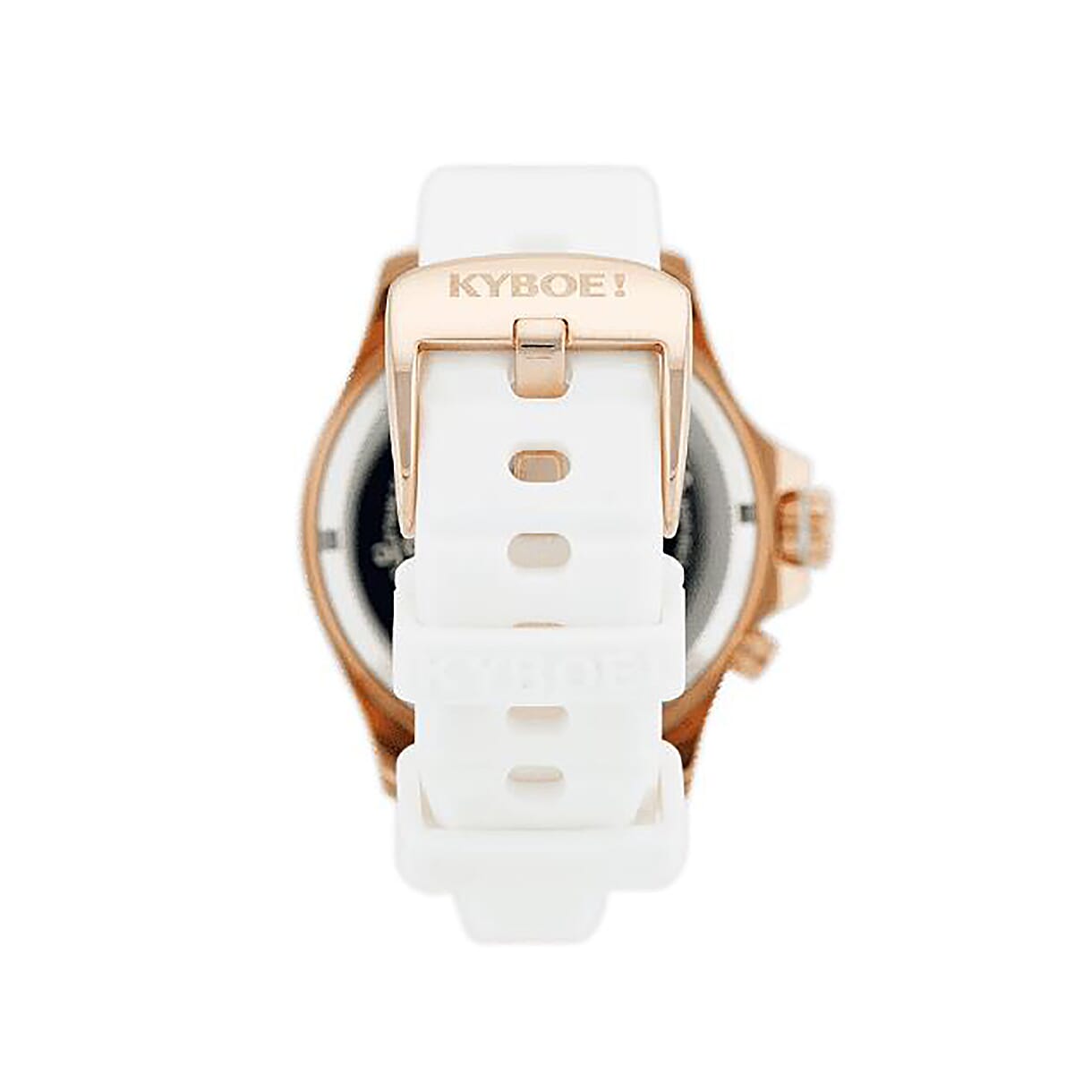 KYBOE Reflector Collection Rose Gold LED Watch - 100M Water Resistance 3427997 3