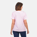 Women Short Sleeves Top (Size S) - -Light Pink