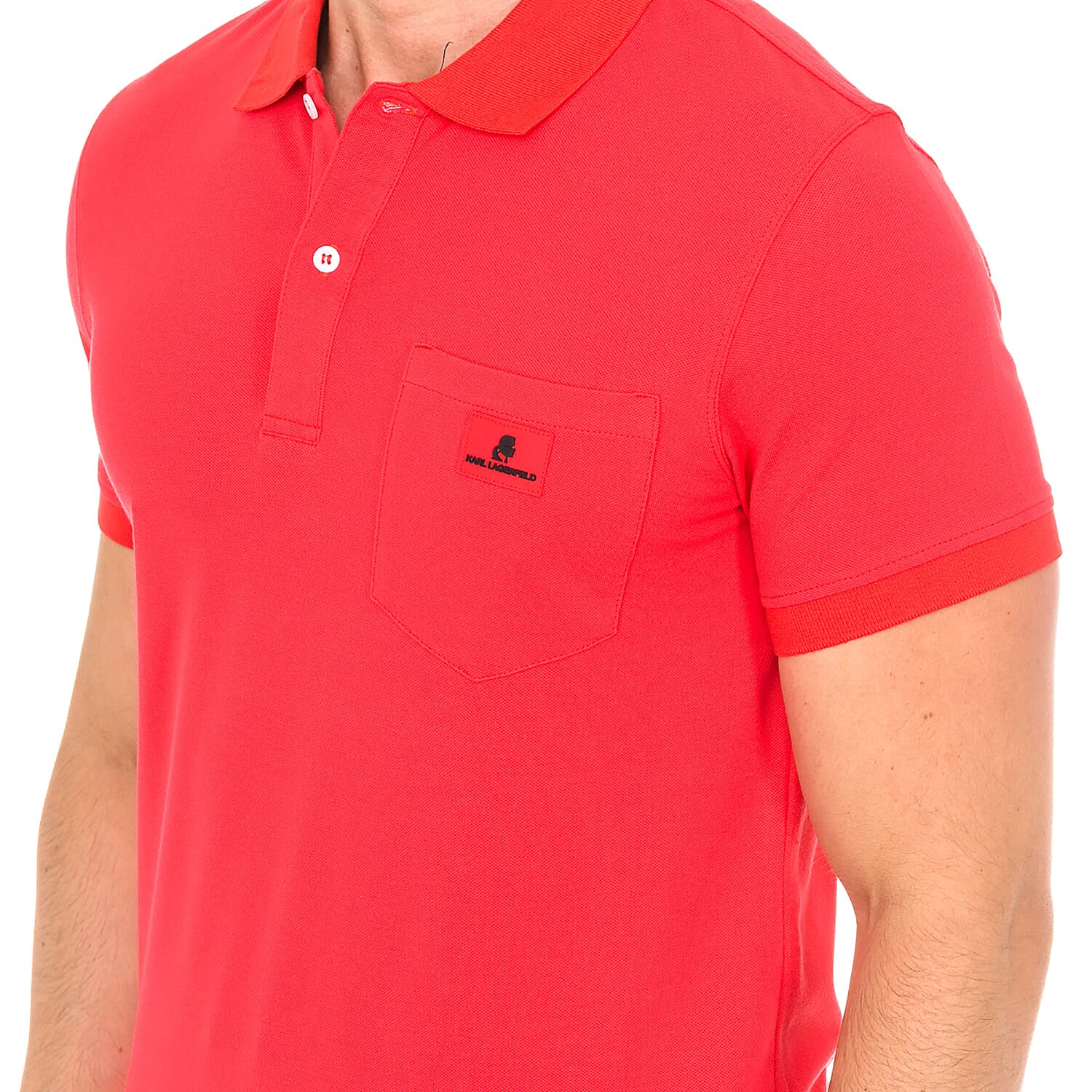 Karl Lagerfeld - Mens Basic Polo Short Sleeve 3624395 1
