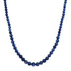 Tucson Find - Kashmir Blue Kyanite Necklace (Size - 20-2 Ext) in Yellow Gold Plated Sterling Silver 290.00 Ct.