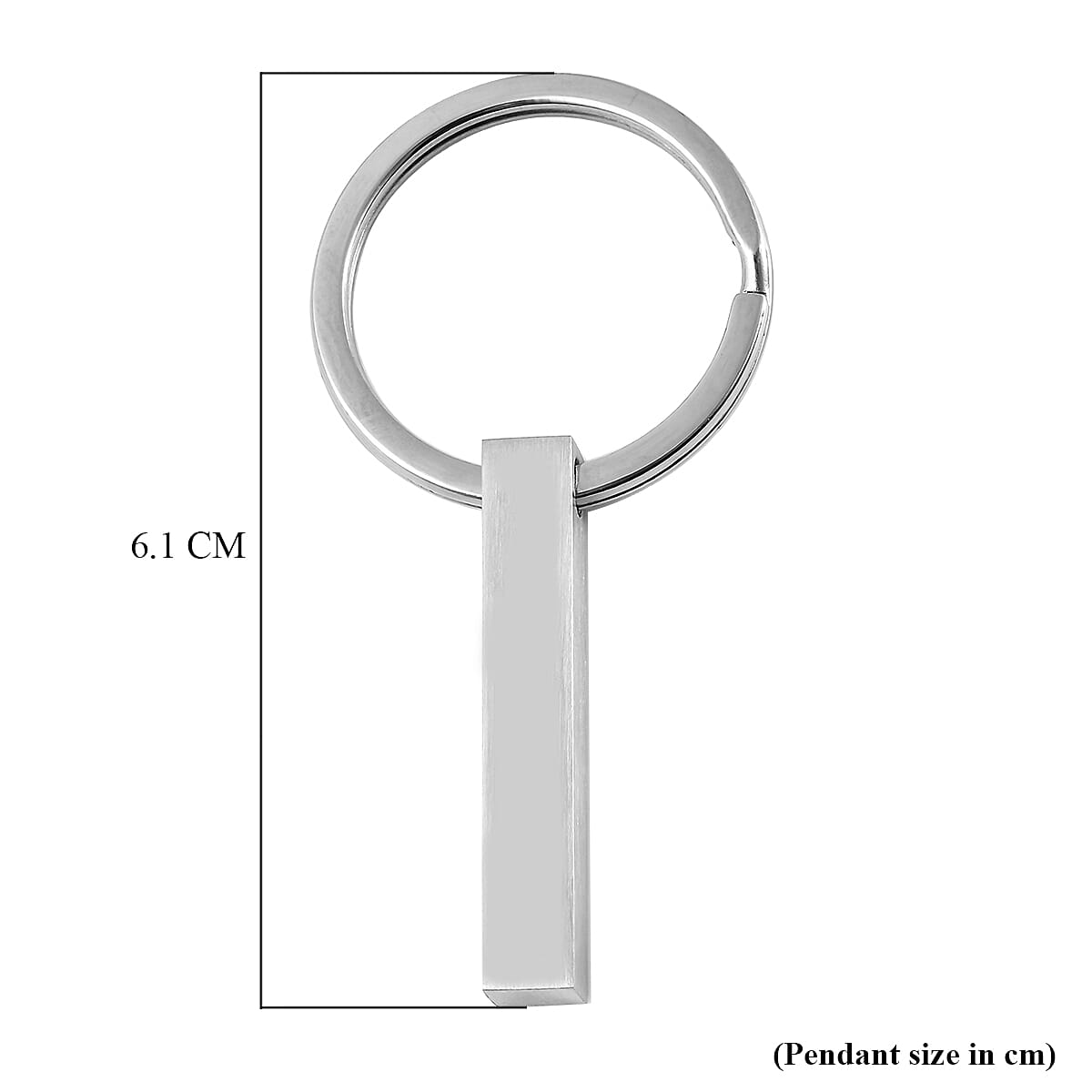 Key Chain in Silver Tone 6843128 4
