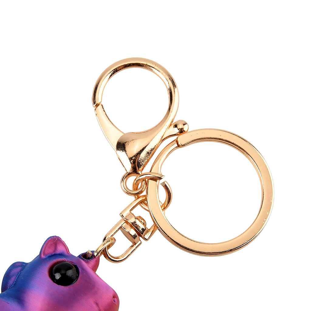 Livmore 3D Easter Egg with Dinosaur Keychain (11cm) - Multicolour