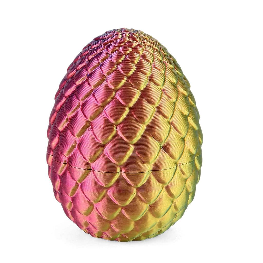 Livmore 3D Easter Egg with Dinosaur Keychain (11cm) - Multicolour