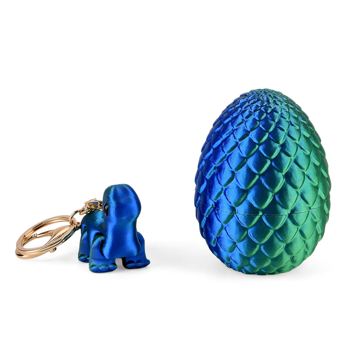 Livmore 3D Easter Egg with Dragon Keychain (11cm) - Multicolour V32362609 0