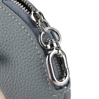 Genuine Leather Dolphin Bag Charm & Coin Wallet (18cm) - Sky Blue