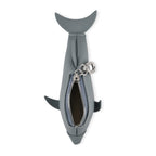 Genuine Leather Dolphin Bag Charm & Coin Wallet (18cm) - Sky Blue