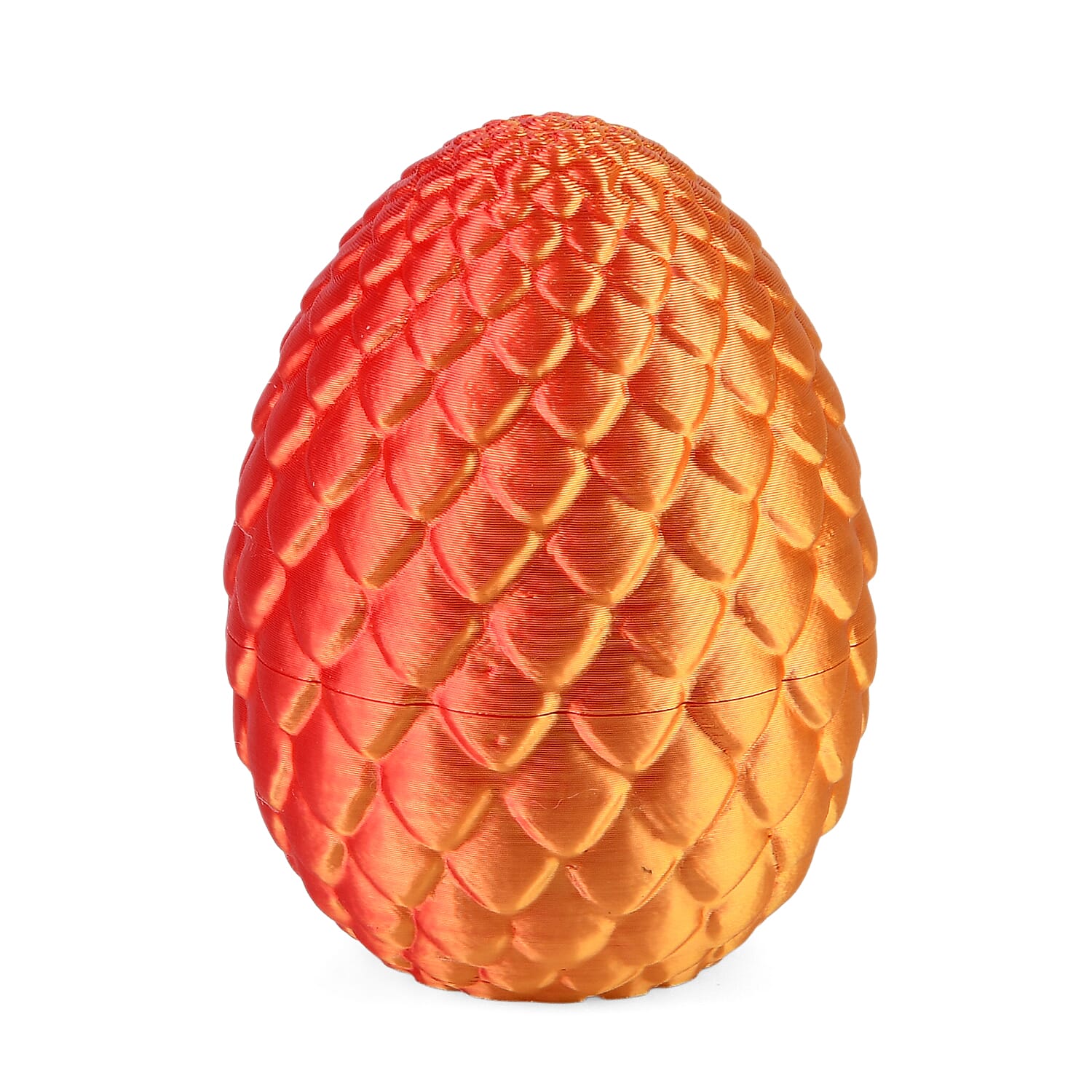 Livmore 3D Easter Egg with Bear Keychain (11cm) - Red &amp; Orange V32357219 6
