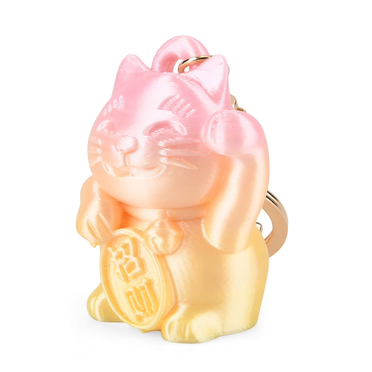 LIVMORE 3D Easter Egg with Chinese Cat Keychain (11cm) - Multicolour V32515863 3