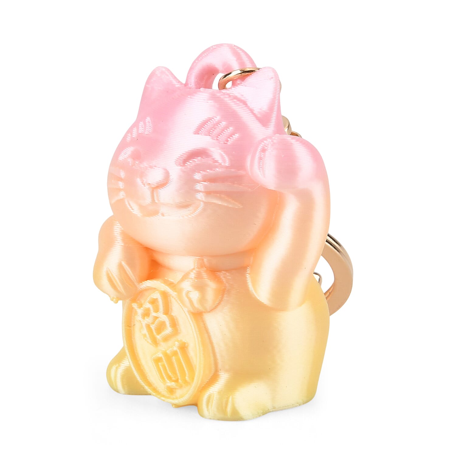 LIVMORE 3D Easter Egg with Chinese Cat Keychain (11cm) - Multicolour V32515863 3