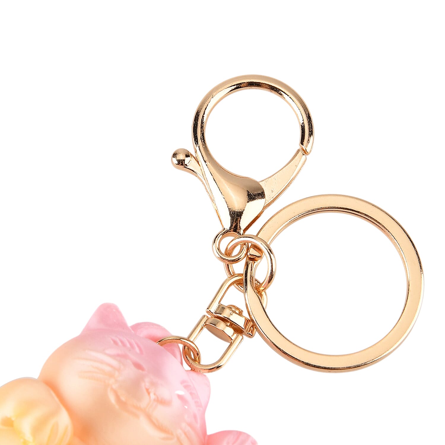 LIVMORE 3D Easter Egg with Chinese Cat Keychain (11cm) - Multicolour V32515863 5