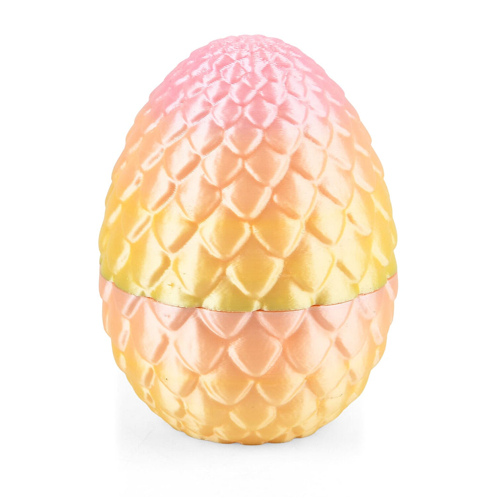 LIVMORE 3D Easter Egg with Chinese Cat Keychain (11cm) - Multicolour
