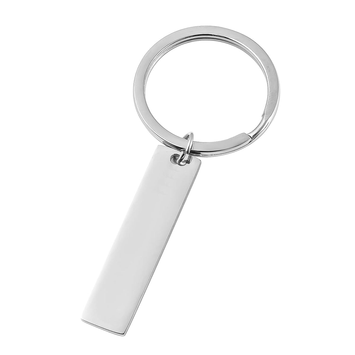Keychain Stainless Steel in Silver Tone. 6122587 0