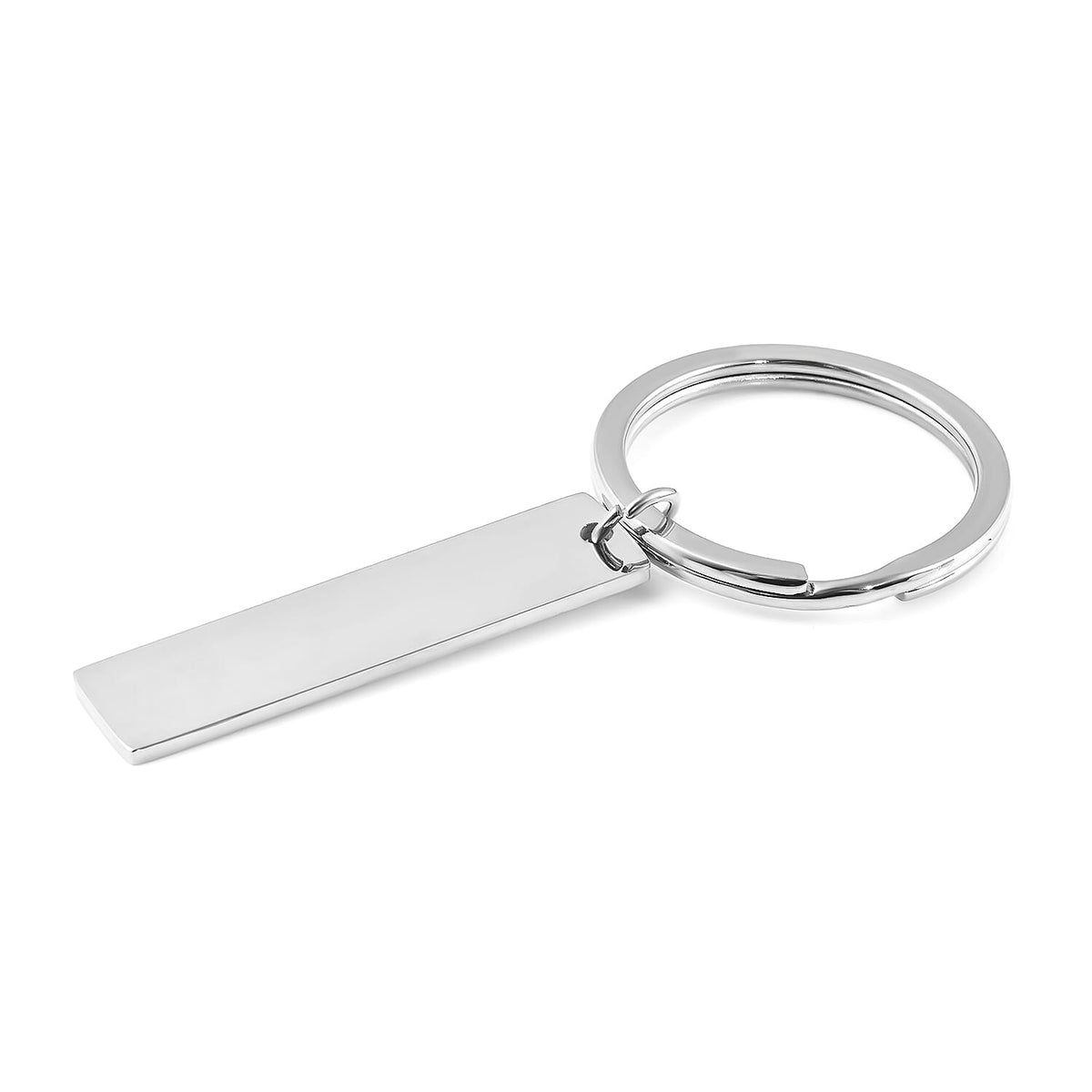 Keychain Stainless Steel in Silver Tone. 6122587 2