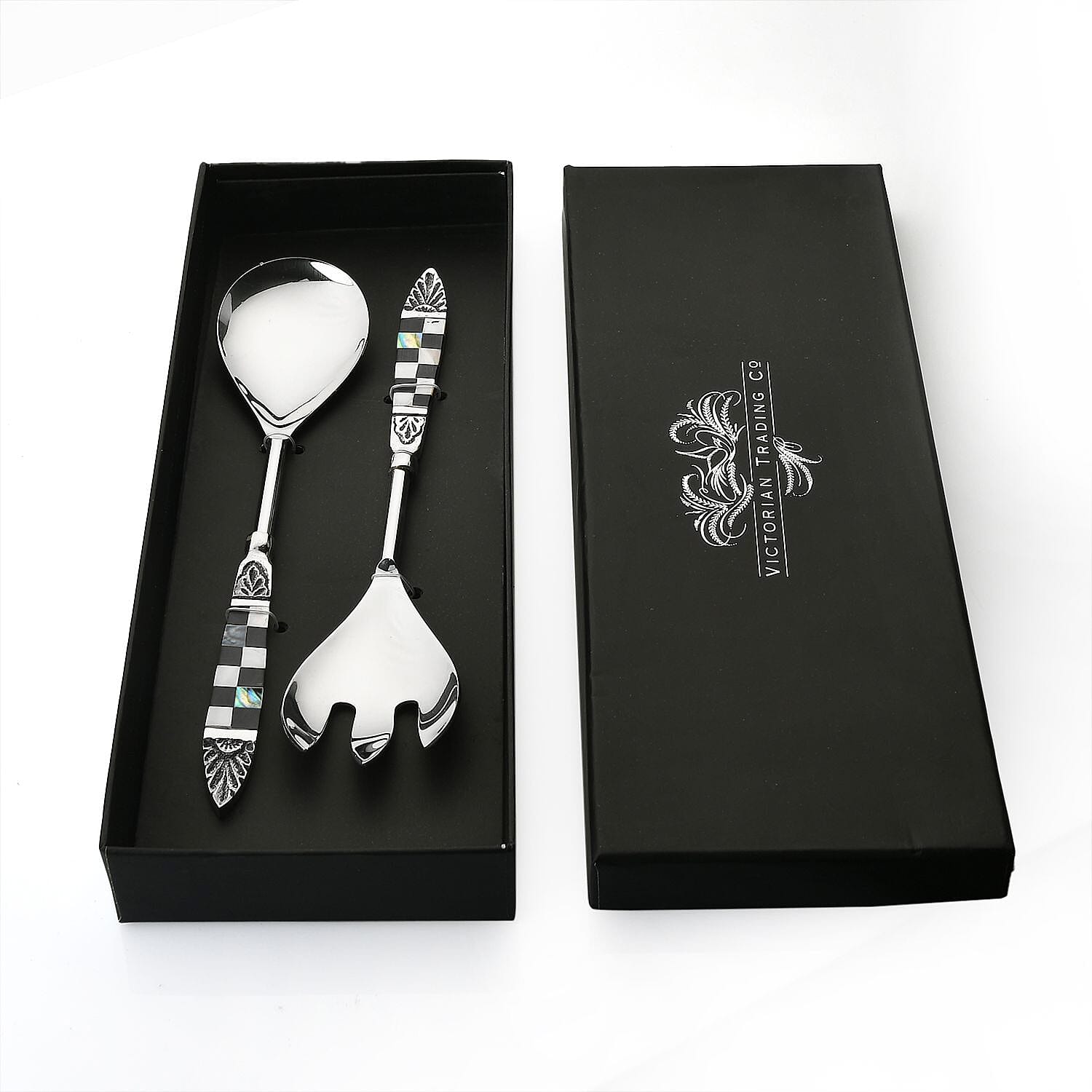Salad Servers Kitchen Set of 2 - Aluminium 7798945 0