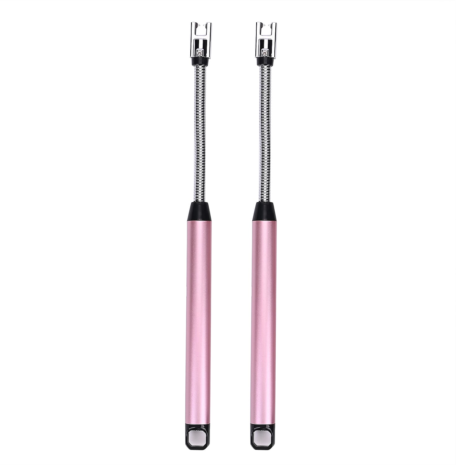 Set of 2 Rechargeable Electric Lighters - Pink 7802912 3