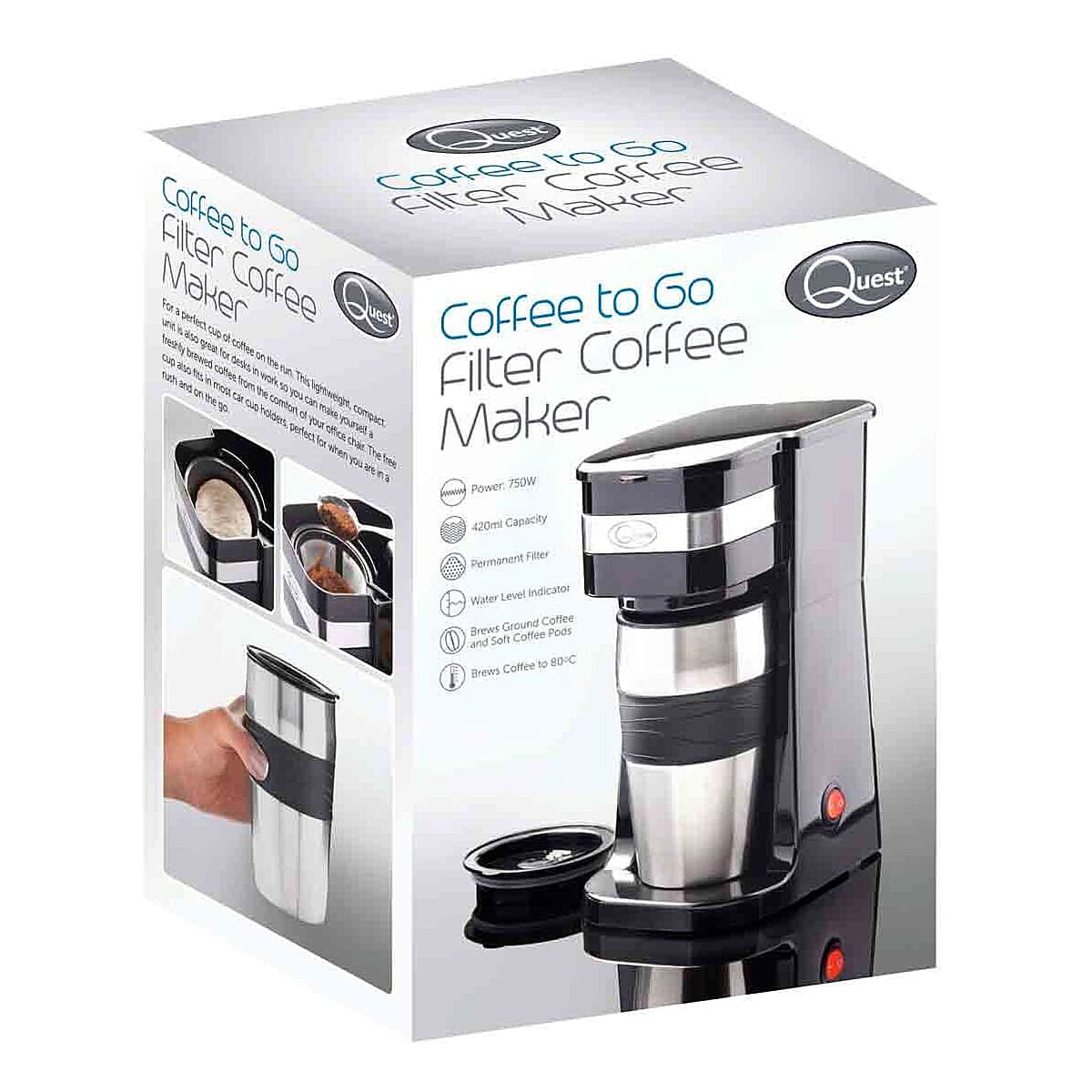Quest: Coffee To Go Filter Coffee Maker 7765182 2