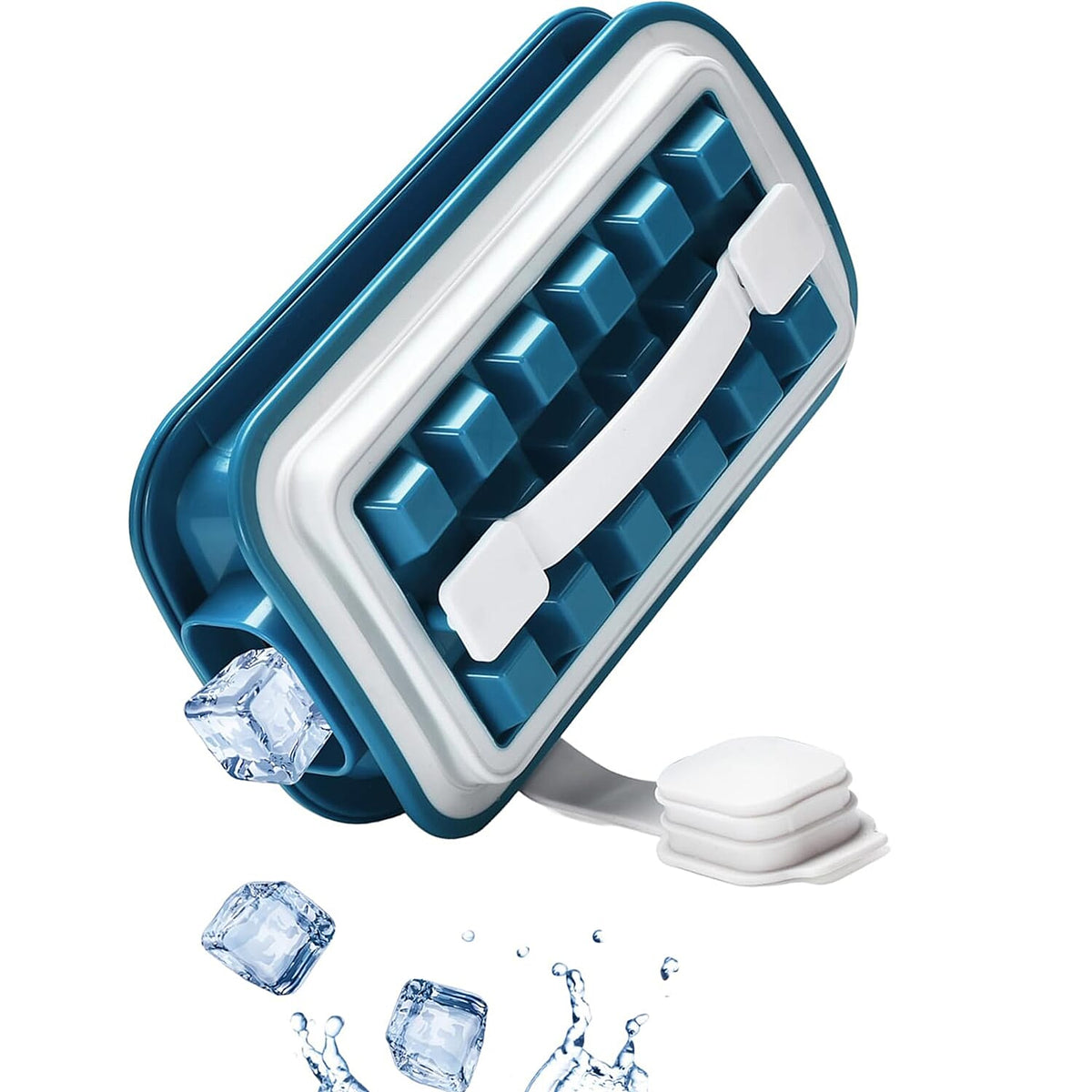 Linea Ice Cube Mould 100% Water Tight and No Spills Silicone Ice Trays 8054812 0